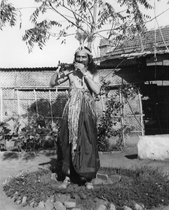 As Krishna Playing the  Flute - 1937