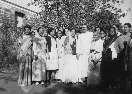 Baba With Women Devotees